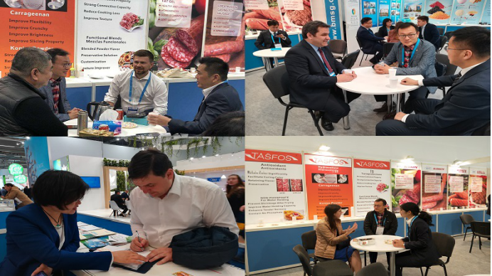 青島特斯特參加德國IFFA展會