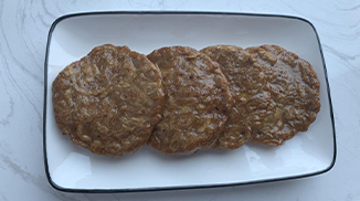 特斯特魔力膠MF-21在素肉漢堡餅的應(yīng)用